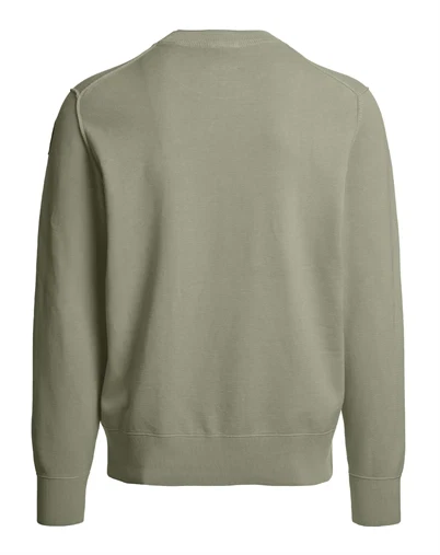 Parajumpers - Basic Braw Crewneck Strik - Ashen Sage